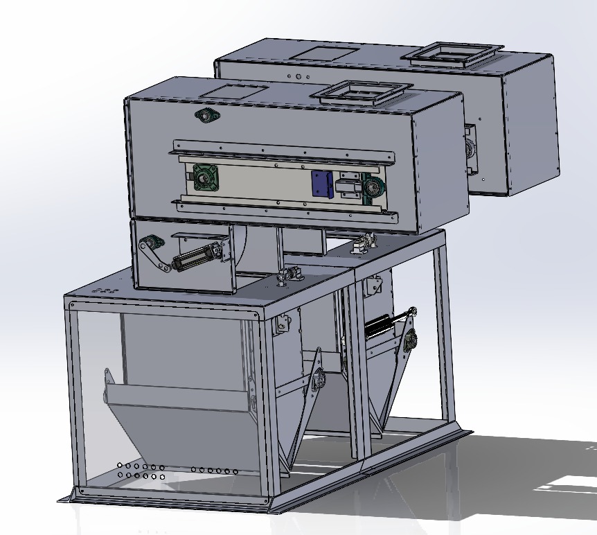Ensacheuse à bande KSM-BD40 pour produits humides et non homogènes