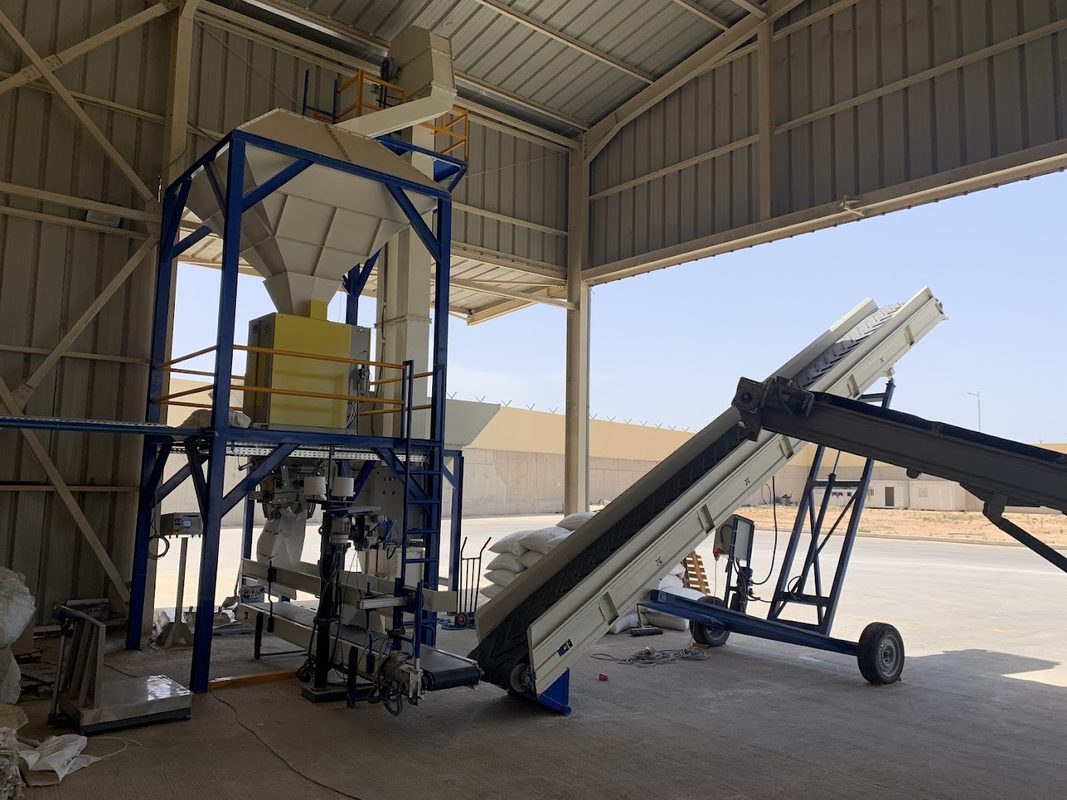 Réalisation G.Europelec — Ligne d'ensachage